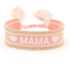 Mother's Day Woven Bracelet Commemorative Gift Strap