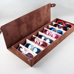 Rectangular Sunglasses Organizer with 8 Grids
