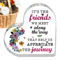 Transparent Acrylic Desktop Decor for Mother's Day