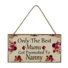 Mother's Day Wooden Home Decor Sign and Pendant