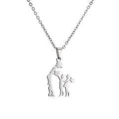 DIY Mother-Daughter Pendant Necklace for Mother's Day