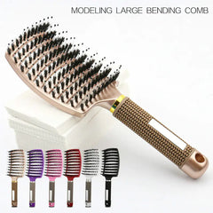 Large Curved Hair Styling Massage Comb for Smoothing