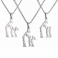 DIY Mother-Daughter Pendant Necklace for Mother's Day