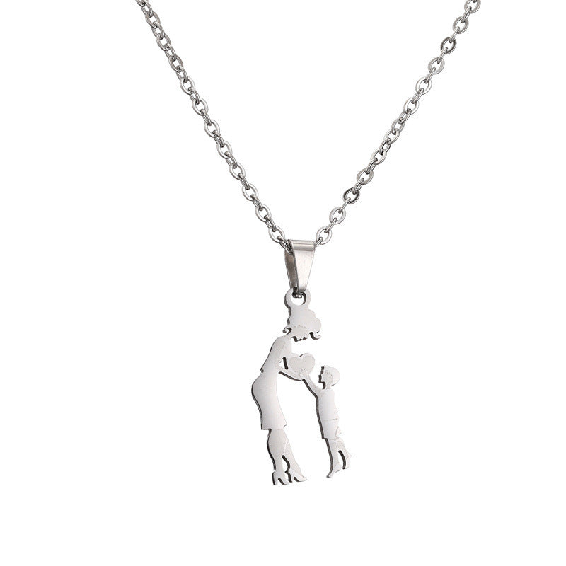 DIY Mother-Daughter Pendant Necklace for Mother's Day