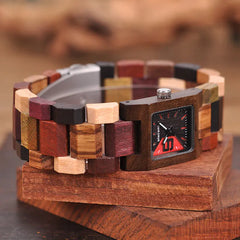 Wooden Bracelet Watch