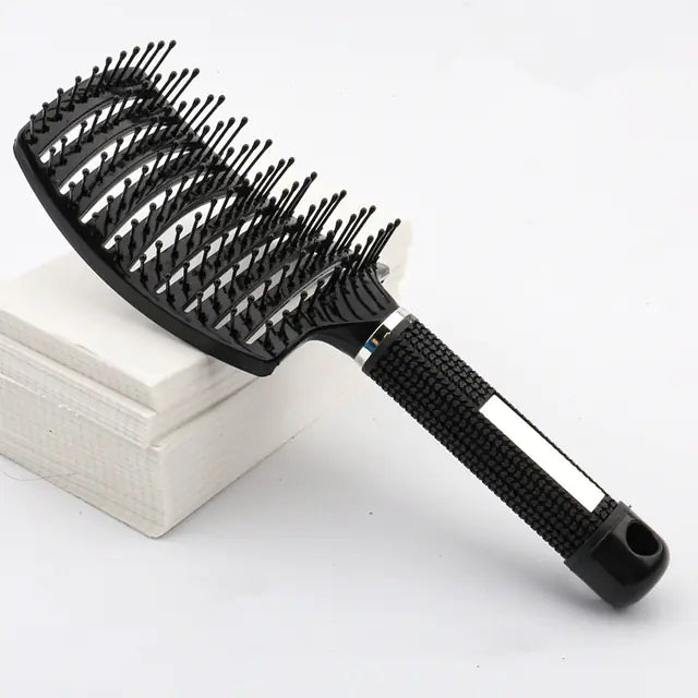 Large Curved Hair Styling Massage Comb for Smoothing