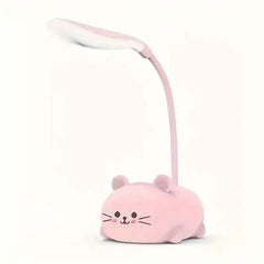 LED Cartoon Animal Desk Lamp for Students (USB Rechargeable)
