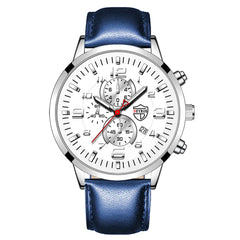DEYROS Luminous Calendar Quartz Watch for Men