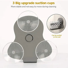 Bottle Cleaning Brush with Double Rotating Bristles