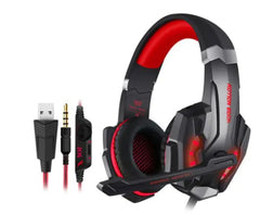 SADES SA-902 USB Gaming Headset with LED Lighting