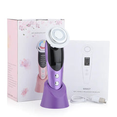 EMS Beauty Device with RF and Microcurrent Massage
