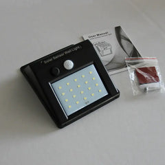 20 LED Solar Motion Sensor Wall Light