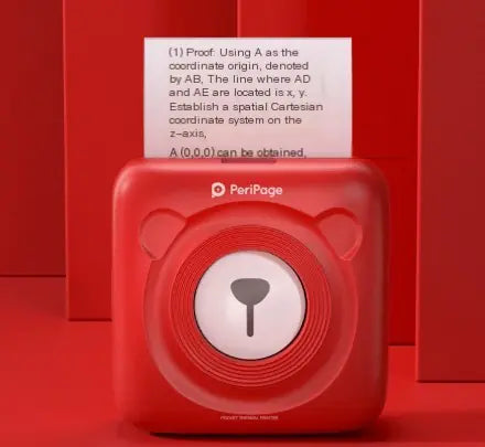 Mini Pocket HD Label Printer for Mobile Photos