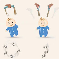 Baby Walking Harness with Easy Pull Rope