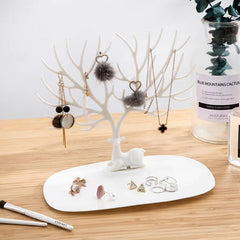 Deer Antler Jewelry Display Rack and Organizer