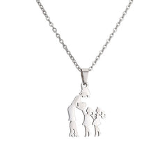 DIY Mother-Daughter Pendant Necklace for Mother's Day