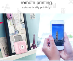 Mini Pocket HD Label Printer for Mobile Photos