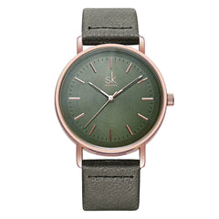Shengke SK8065 Unisex Quartz Watch with 30m Water Resistance