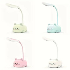 LED Cartoon Animal Desk Lamp for Students (USB Rechargeable)