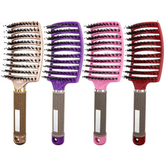 Large Curved Hair Styling Massage Comb for Smoothing
