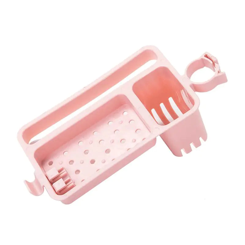 Sink Drainage Storage Rack with Sponge Organizer