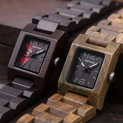 Wooden Bracelet Watch